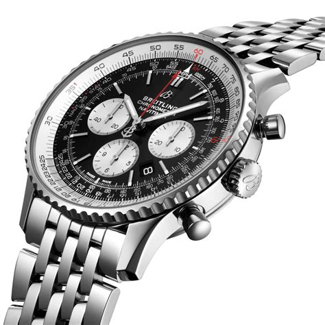 breitling navitimer b01 chronograph 46 stainless steel watch|Breitling Navitimer b01 chrono 46.